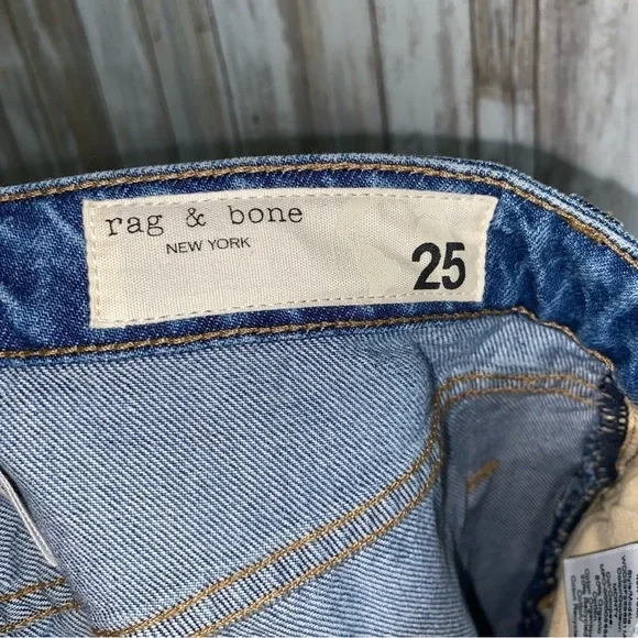 Rag & Bone NINA HIGH-RISE ANKLE CIGARETTE Straight $255 - Picture 9 of 9